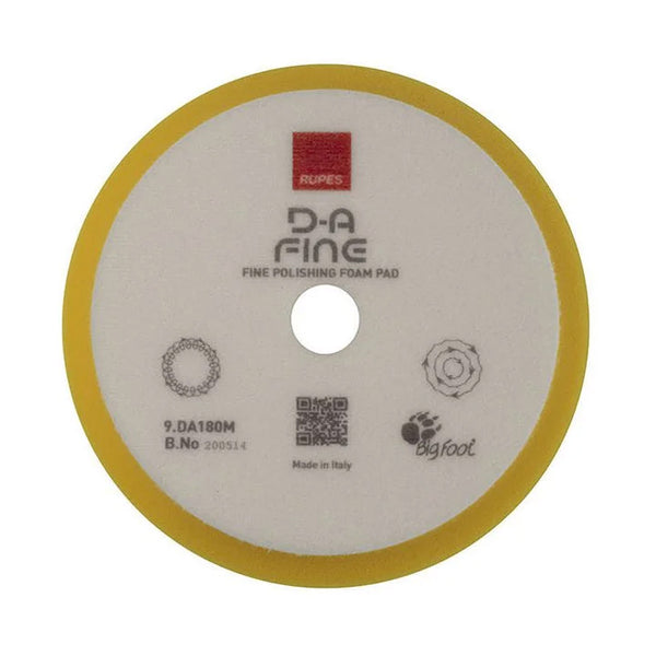 Rupes BigFoot DA 精细抛光垫 180mm - 9.DA180M (*)