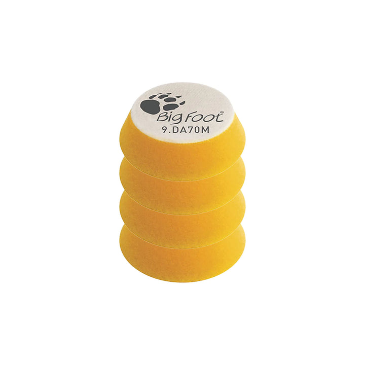 Rupes BigFoot Foam Pad Fine Yellow 50/70mm 4PK - 9.DA70M (*)