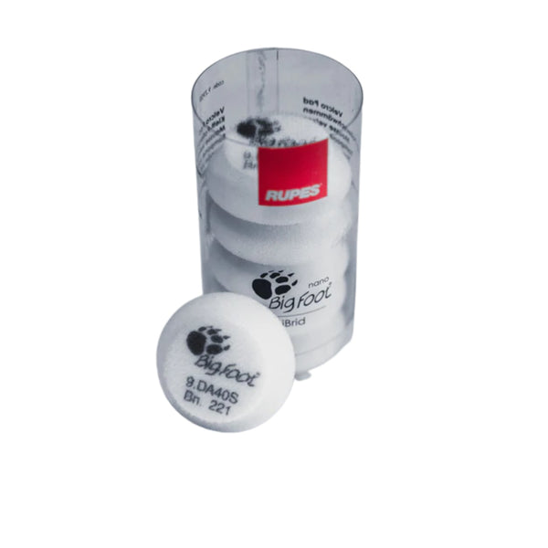 Rupes BigFoot Foam Pad Ultrafine White 30/40mm 6PK - 9.DA40S (*)