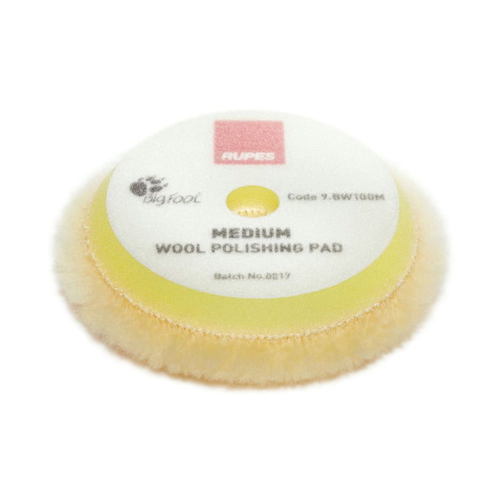 Rupes BigFoot Medium Wool Polishing Pad 75mm - 9.BW100M/1 (*)