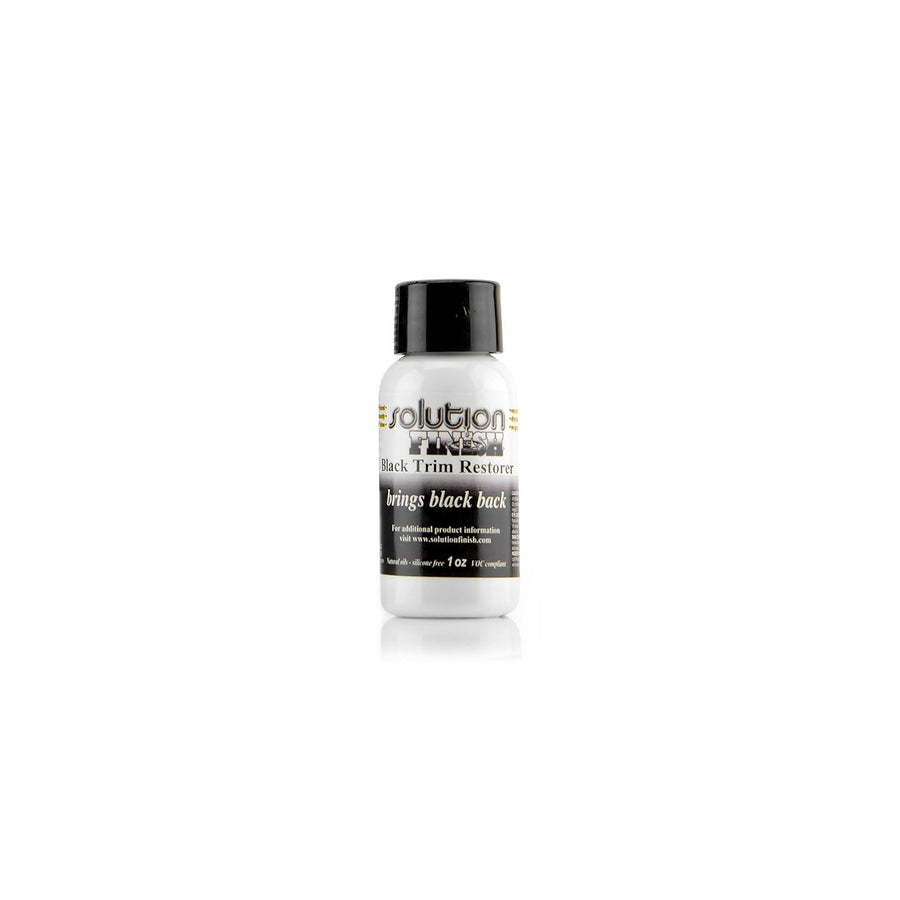 Solution Finish Black Trim Restorer - 30ml/354ml