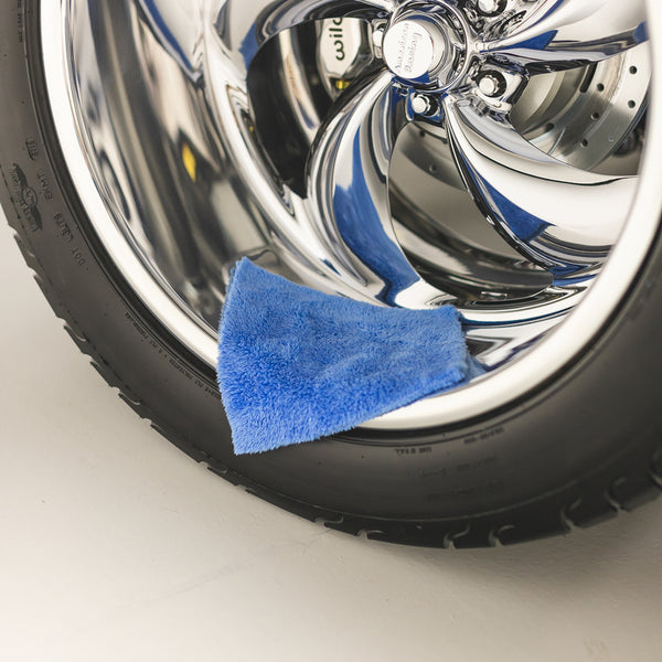 The Rag Company The Eaglet 500 Ultra Plush Microfibre Towel (10 Piece) - Blue