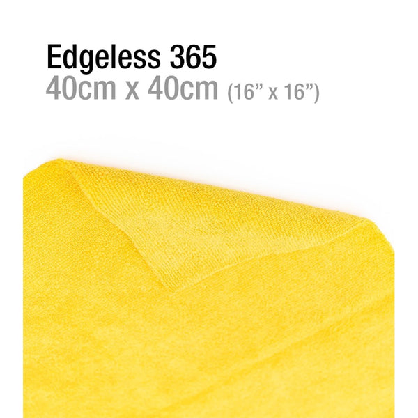 The Rag Company Edgeless 365 Microfiber Towel - Gold/Royal Blue