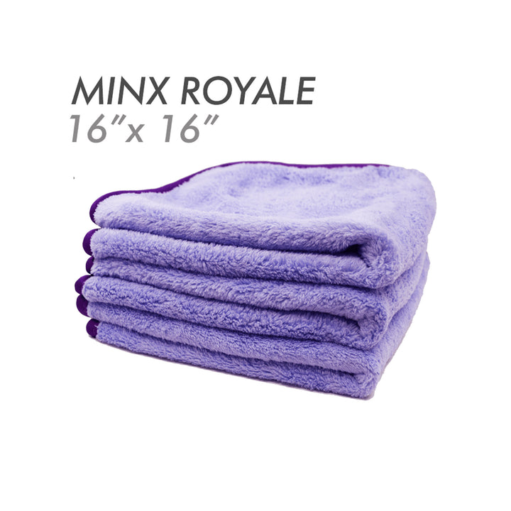 The Rag Company Minx Royale Coral Fleece 70/30 Microfibre Towel