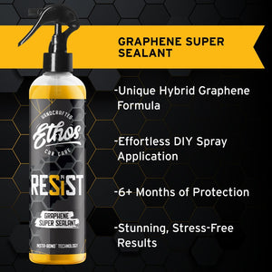 Ethos Resist Graphene Spray Coating 6+ Month Durability - 236ml
