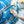 The Rag Company Jersey Bug Scrubber Pad - Blue/Orange