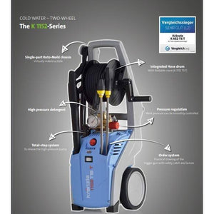 Kranzle K1152TST Pressure Washer with Mosmatic Short Trigger Gun & MTM Snow Foam Lance Package (*)