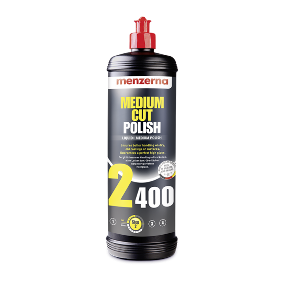 Menzerna Medium Cut Polish 2400 - 250ml/1L